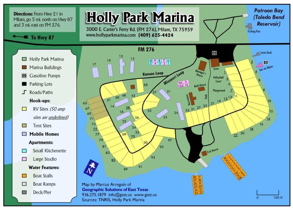 Holly Park Marina Milam Exterior foto